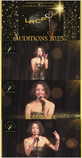 Participation de Elégance à la grande finale de Thau en scène.