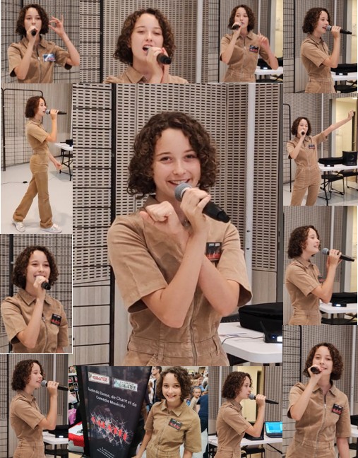 Participation de Elégance à la grande finale de Thau en scène.