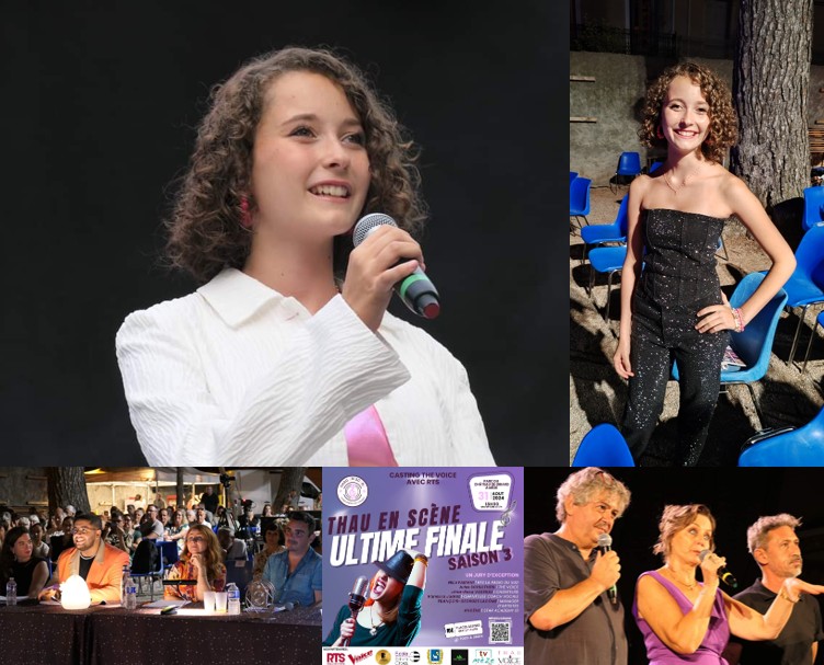 Participation de Elégance à la grande finale de Thau en scène.