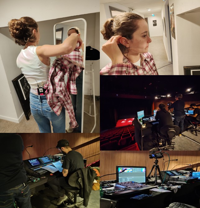 Participation de Elégance à la grande finale de Thau en scène.